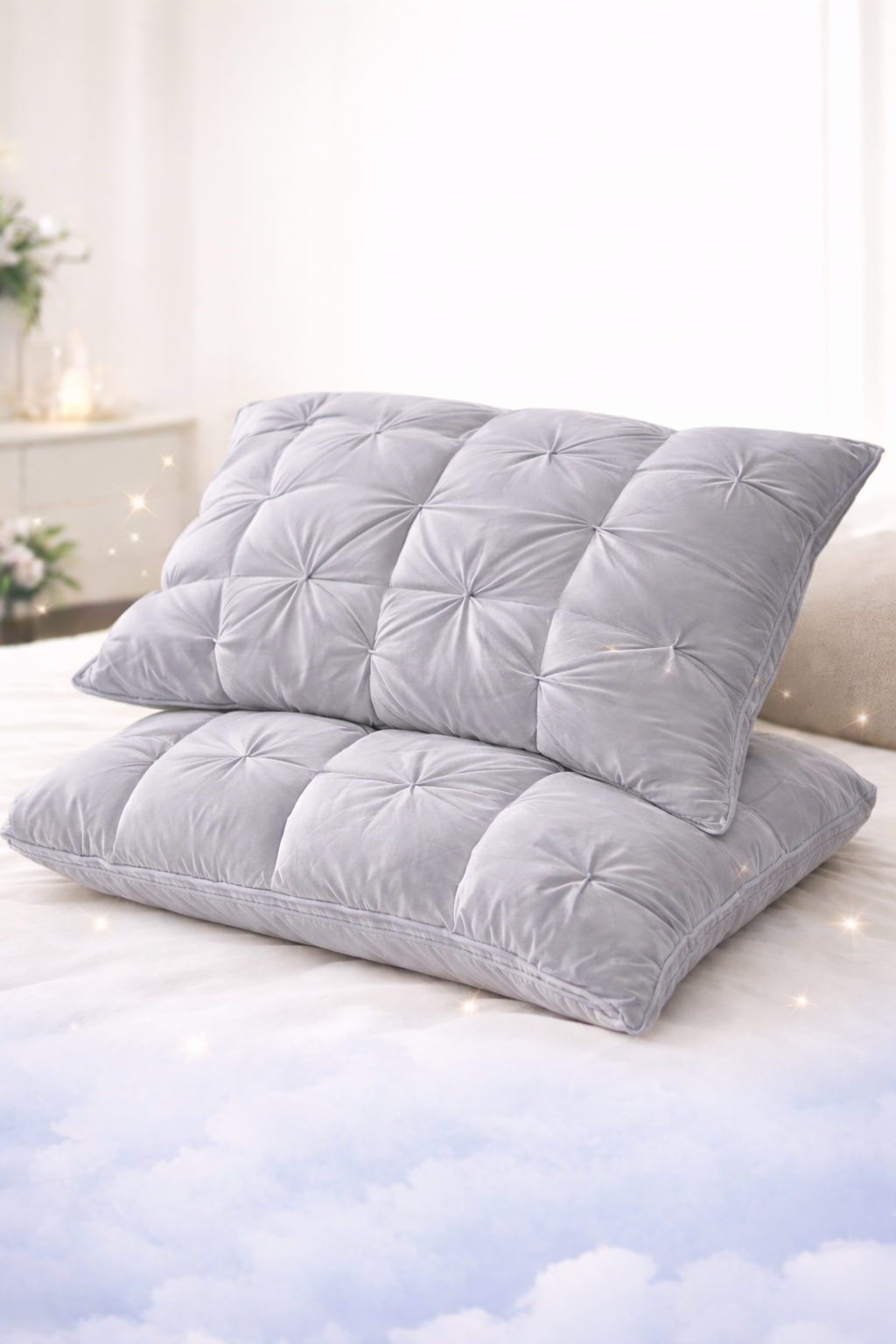 PeaceofCloud™ Hotel-Grade Neck Comfort Cozy Pillow (19"x29")